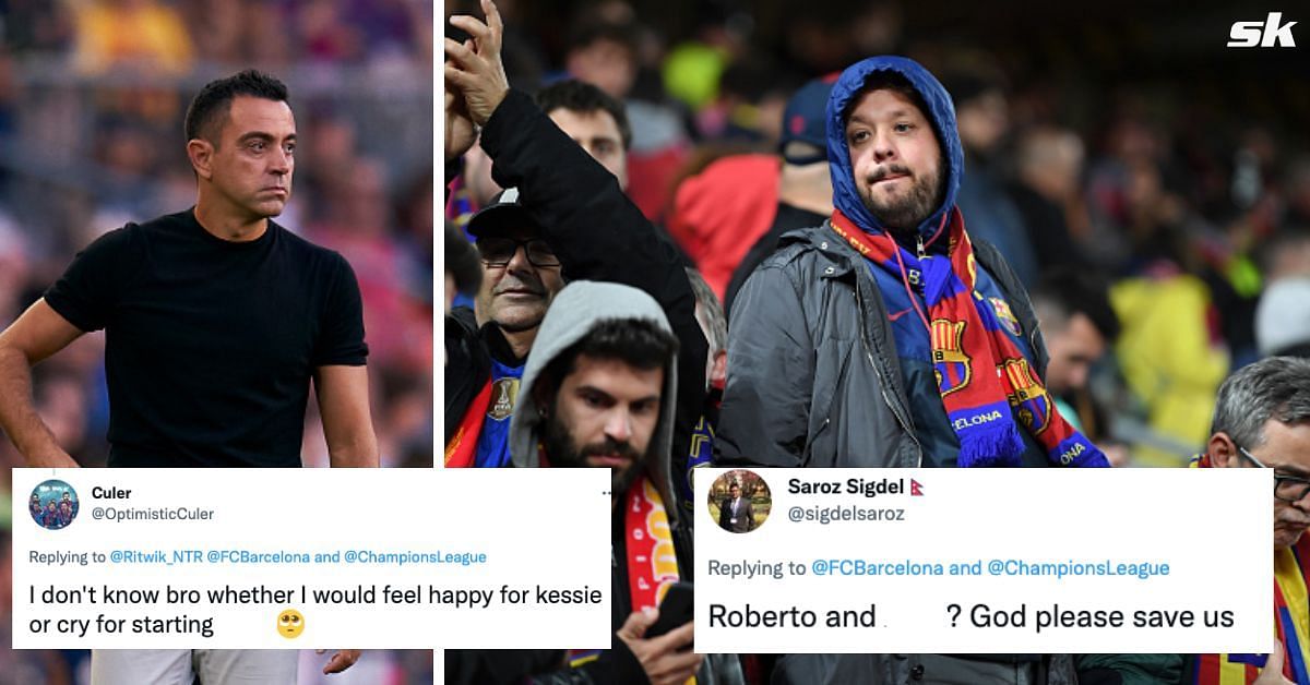 “God please set up us”, “For goodness sake why?” – Barcelona followers rattled as Xavi names damaged-down neatly-known particular person in UEFA Champions League starting line-up