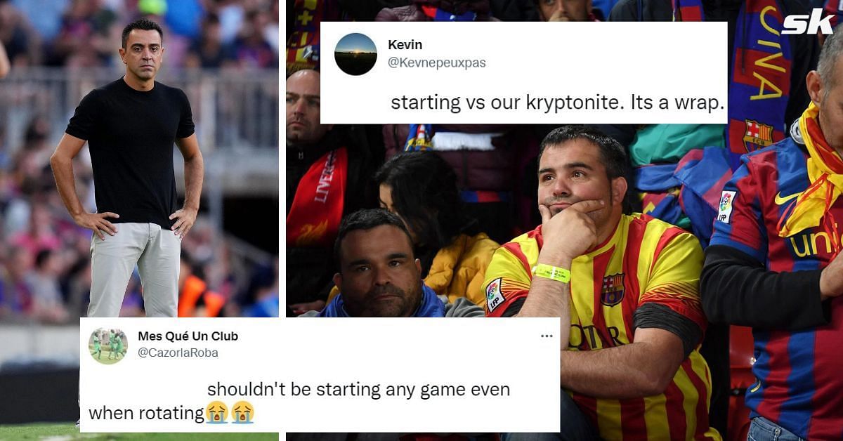 “Shouldn’t be starting up any sport even when rotating”, “It’s a wrap” – Barcelona followers upset as Xavi names defender in line-up for Cadiz sport